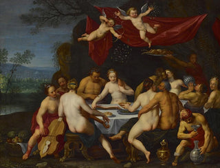 The wedding feast of Bacchus and Ariadne - Marten Pepijn — artwork view