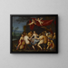The wedding feast of Bacchus and Ariadne - Marten Pepijn — framed artwork on a wall