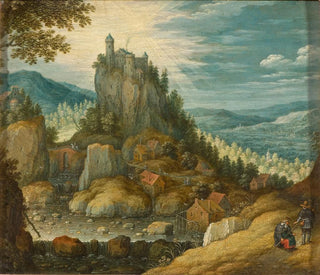 Landscape with a Fortress - Marten Ryckaert — artwork view
