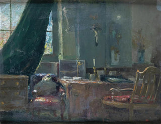 L'atelier de Marthe Verhaeren dans la rue Potagre - Marthe Massin — artwork view