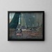L'atelier de Marthe Verhaeren dans la rue Potagre - Marthe Massin — framed artwork on a wall