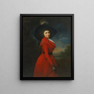 Martin Archer Shee - Portrait Of Miss Elizabeth Jemima Blake.webp