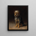 A Faithful Friend - Martin Couland — framed artwork on a wall