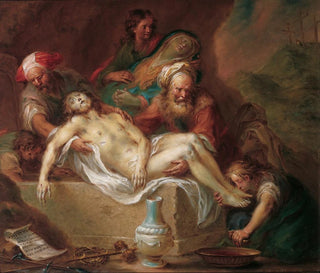 Entombment of Christ - Martin Johann Schmidt — artwork view
