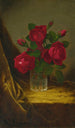 Roses Jacqueminot - Martin Johnson Heade — artwork view