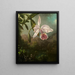 Orchid Flowers Painting - Martin Johnson Heade — framed artwork on a wall