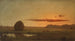 Sunset over the meadows of Newburyport - Martin Johnson Heade — artwork view