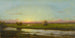 Sunset over the meadows of Newburyport - Martin Johnson Heade — artwork view