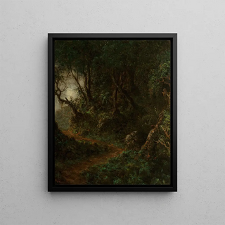 Martin Johnson Heade - Tropical Greenery Tropical Landscape.webp