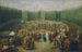The laying of the first stone of the Concorde temple in Laxenbourg - Martin Knoller — artwork view