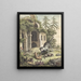 The cat, the weasel and the little rabbit - Martin Marvie — framed artwork on a wall