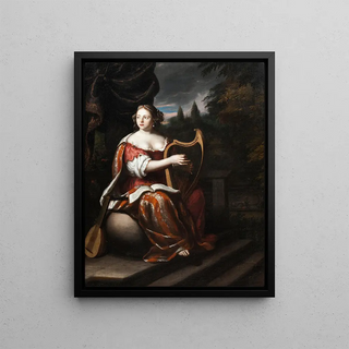 Martin Mytens - A Lady Playing the Harp.webp