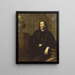 Portrait of Baron Knut Jönsson Kurck - Martin Mytens — framed artwork on a wall