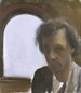 Self-portrait Painting - Martin Berg — artwork view