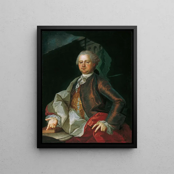 Valentin Ruard - Martin van Meytens — framed artwork on a wall