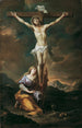 Crucifix with Mary Magdalene - Martino Altomonte — artwork view
