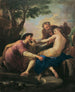 Susanna et les deux vieillards - Martino Altomonte — artwork view