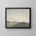 A Courtyard in Rome - Martinus Rørbye — framed artwork on a wall