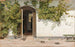 Entrance of an inn in Praestegarden at Hillested - Martinus Rørbye — artwork view