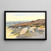 from the hills of Grum in Vendsyssel, May 22, 1833 - Martinus Rørbye — framed artwork on a wall