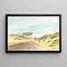 the old church in Frederikshavn - Martinus Rørbye — framed artwork on a wall
