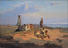 View of Skagen on a Summer Evening in Fine Weather - Martinus Rørbye — artwork view