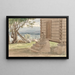 Partie avec une verrerie - Martinus Rørbye — framed artwork on a wall