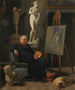 Portrait of the painter C. A. Lorentzen - Martinus Rørbye — artwork view