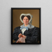 Les artistes Mère Frederikke Eleonore Cathrine Rørbye née Stockfleth - Martinus Rørbye — framed artwork on a wall