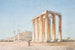 The Temple of Zeus - Martinus Rørbye — artwork view