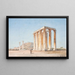 The Temple of Zeus - Martinus Rørbye — framed artwork on a wall