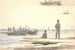 Les pêcheurs naviguent vers la plage de Skagen - Martinus Rørbye — artwork view