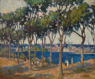City on the Other Side of the Water - Mary Bradish Titcomb — artwork view