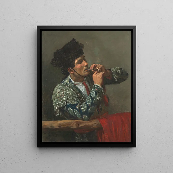 After the Bullfight - Mary Cassatt — framed artwork on a wall