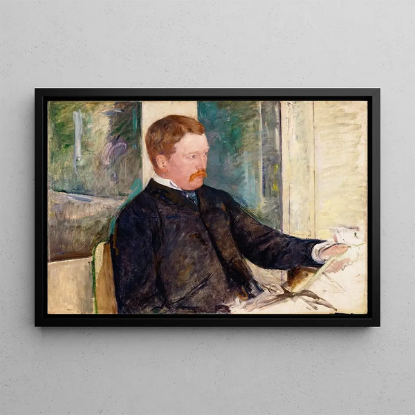 Alexander J. Cassatt - Mary Cassatt — framed artwork on a wall