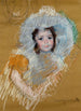 Bust of a Little Girl - Mary Cassatt — artwork view