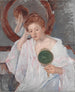 Denise at her Hairdresser - Mary Cassatt — artwork view