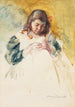 Françoise cousant n°2 - Mary Cassatt — artwork view