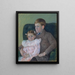 Gardner et Ellen Mary Cassatt - Mary Cassatt — framed artwork on a wall