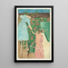 Fruit Picking - Mary Cassatt — framed artwork on a wall