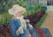 Lydia crocheting in the garden at Marly - Mary Cassatt — artwork view