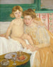 Mother and Child. Baby wakes up from his nap. - Mary Cassatt — artwork view