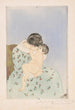 Kissing Mother - Mary Cassatt — artwork view