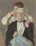 Portrait painting of Mrs. Cyrus J. Lawrence with her grandson R. Lawrence Oakley - Mary Cassatt — artwork view