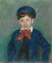 Portrait of Charles Dikran Kelekian at the age of eight - Mary Cassatt — artwork view
