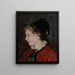 Portrait of Madame Sisley - Mary Cassatt — framed artwork on a wall