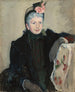 Portrait of an Elderly Lady - Mary Cassatt — artwork view
