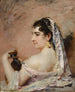 Roman Girl - Mary Cassatt — artwork view