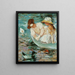 Summer Painting - Mary Cassatt — framed artwork on a wall