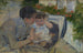Susan comforting the baby - Mary Cassatt — artwork view